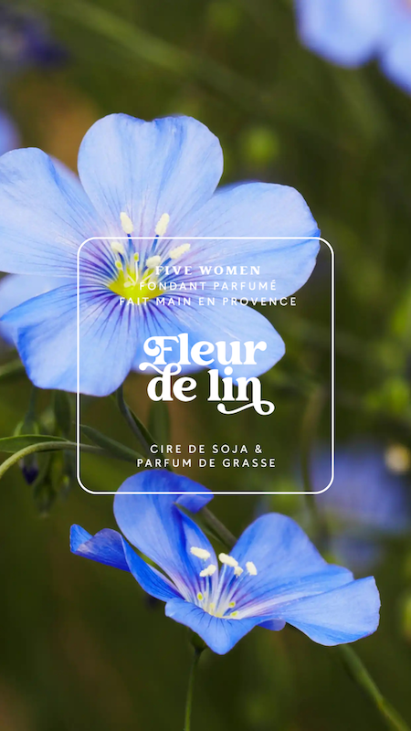 Geurige smeltwas - geur Lijnbloem