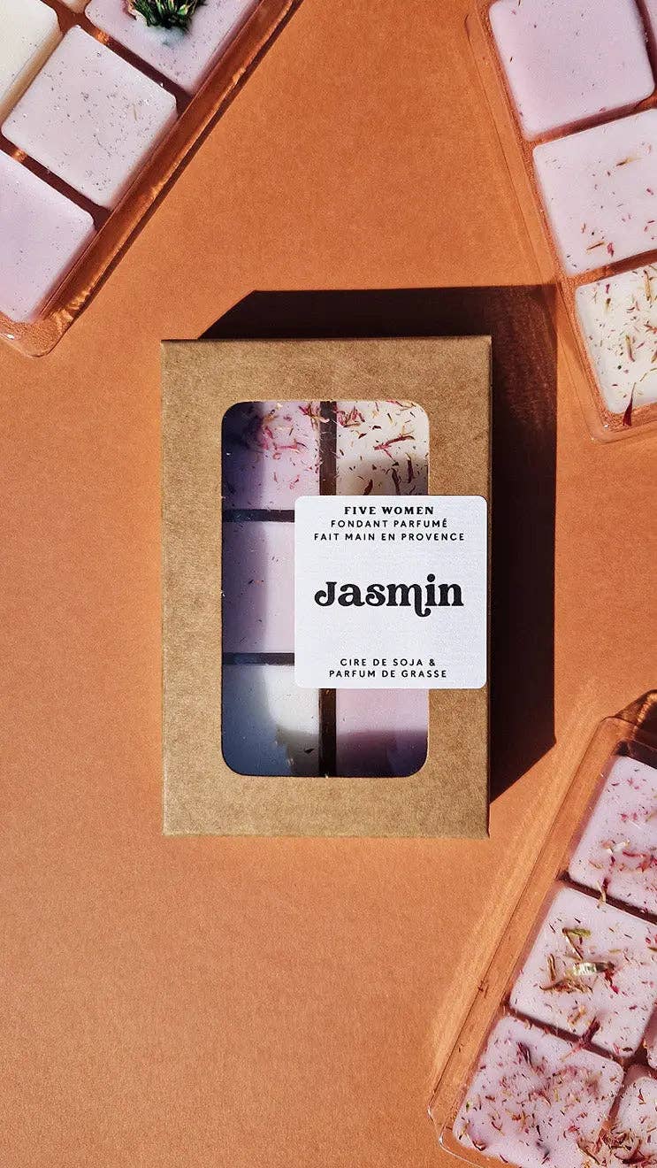 Geurwaxjes met jasmijngeur - 6 blokjes